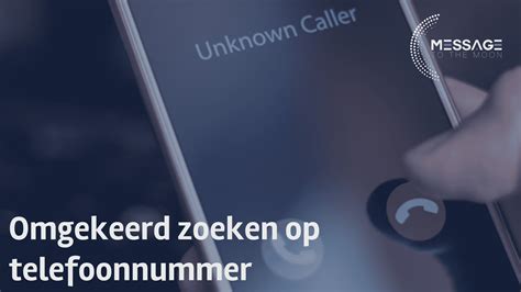 omgekeerd zoeken telefoonnummer